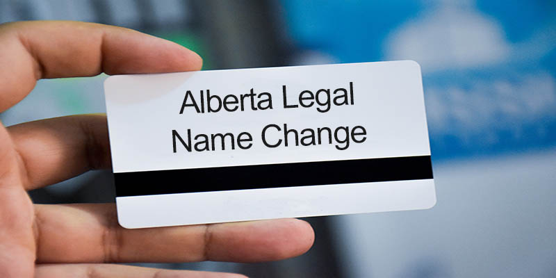 Legal Change Name Alberta